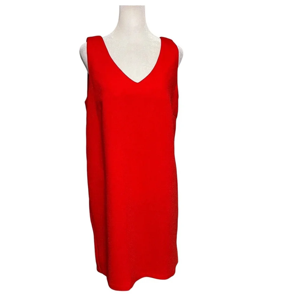 Molly Bracken Red Back Cross Sparkle Dress Size Small NWT